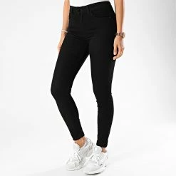 Promos Only Boutique 34 Acheter 🔔 Jean Skinny Femme New Nikki Noir de Only 🔥
