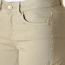 Meilleure vente 👏 Pantalon Cargo Femme Missouri Vert Kaki de Only ⭐ -Promos Only Boutique only 167953 15170889 OIL GREEN 20190125T151325 03