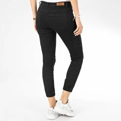Tout neuf ❤️ Jogger Pant Jean Skinny Femme Missouri Noir de Only 👍 -Promos Only Boutique only 205190 15170889 BLACK WASH 20191203T091836 04