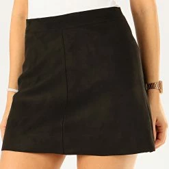 Meilleure vente ⌛ Jupe Femme Suédine Linea Noir de Only 🔔