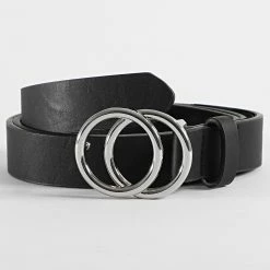 Promos Only Boutique 38 Bon marché 🥰 Ceinture Femme Rasmi Noir Argenté de Only ⌛