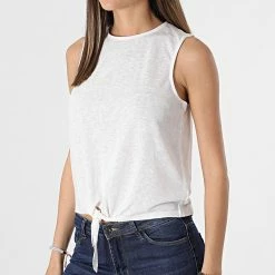 Nouveau 🔔 Top Femme Sans Manches Rita Ecru de Only 💯 6 Nouveau 🔔 Top Femme Sans Manches Rita Ecru de Only 💯 -Promos Only Boutique only 267020 15231290 CLOUD DANCER 20210528T123046 03