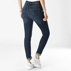 Meilleure vente ✨ Jean Skinny Femme Paola Life Bleu Denim de Only 💯 7 Meilleure vente ✨ Jean Skinny Femme Paola Life Bleu Denim de Only 💯 -Promos Only Boutique only 273972 15165780 DARK BLUE DENIM 20210715T162007 04