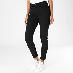 Grosses soldes ⭐ Jean Skinny Femme Lara Noir de Only ❤️