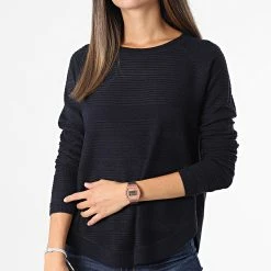 Les meilleures critiques de 😉 Pull Femme Caviar Bleu Marine de Only 🌟