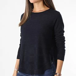 Les meilleures critiques de 😉 Pull Femme Caviar Bleu Marine de Only 🌟 -Promos Only Boutique only 277623 15141866 NIGHT SKY 20210811T152555 03