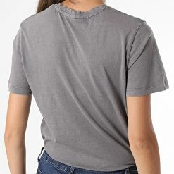 Bon marché 🧨 Tee 👕 Shirt Femme Ebba Life Gris de Only 🎉 -Promos Only Boutique only 278677 15235508 FALCON 20210811T152453 04