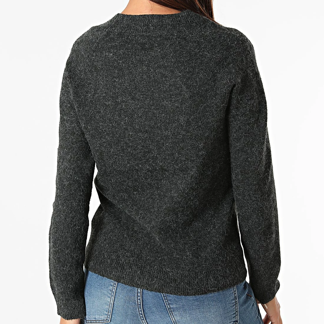 Top 10 🌟 Pull Femme Rica Life Noir Chiné de Only 👏 4 Top 10 🌟 Pull Femme Rica Life Noir Chiné de Only 👏 – Image 4