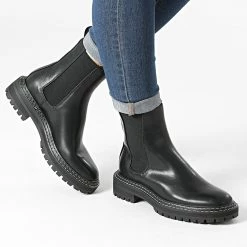 Nouveau 🎁 Chelsea 🥾 Boots Femme Beth Noir de Only ✨ -Promos Only Boutique only 280092 15238755 BLACK 20210901T155952 03