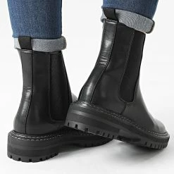 Nouveau 🎁 Chelsea 🥾 Boots Femme Beth Noir de Only ✨ -Promos Only Boutique only 280092 15238755 BLACK 20210901T155953 04
