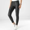 Nouveau 🌟 Pantalon Simili Cuir Skinny Femme New Royal Biker Noir de Only ✨