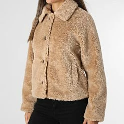 Bon marché 🛒 Veste Fourrure Polaire Femme Emily Brun de Only 👍 6 Bon marché 🛒 Veste Fourrure Polaire Femme Emily Brun de Only 👍 -Promos Only Boutique only 283347 15182133 CUBAN SAND 20210913T162025 03