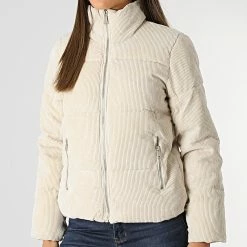 Budget 🔥 Veste Femme New Lexa Beige de Only 💯 -Promos Only Boutique only 288105 15213912 OATMEAL 20211014T160313 03