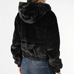 Vente flash 👍 Veste Zippée Capuche Femme Crop Edwina Noir de Only ❤️ 7 Vente flash 👍 Veste Zippée Capuche Femme Crop Edwina Noir de Only ❤️ -Promos Only Boutique only 288108 15238404 BLACK 20211014T155537 04