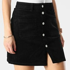 Promo 😍 Jupe Femme Shiraz Noir de Only ⌛ -Promos Only Boutique only 289464 15220695 BLACK 20211029T161145 03