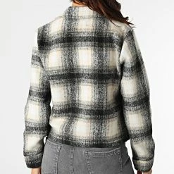 Remise 🤩 Surchemise Femme A Carreaux Lou Noir Blanc de Only 🧨 7 Remise 🤩 Surchemise Femme A Carreaux Lou Noir Blanc de Only 🧨 -Promos Only Boutique only 291439 15208838 PUMICE STONE BLACK 20211130T161609 04