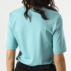 Tout neuf ✨ Tee 👕 Shirt Femme Coca Cola Life Bleu Turquoise de Only 💯 -Promos Only Boutique only 295237 15250989 DUSTY TURQUOISE BIG FRONT 20211222T093336 04