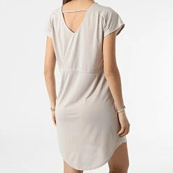 Coupon 👍 Robe Femme Dalila Beige de Only ✨ -Promos Only Boutique only 295869 15257679 CHATEAU GRAY 20220111T155525 04