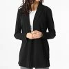 Bon marché 👏 Veste Blazer Femme Geggo Noir de Only ✨