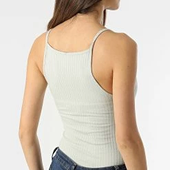 Top 10 💯 Débardeur Femme Fransiska Vert Pale de Only 🔥 -Promos Only Boutique only 299210 15251304 MINERAL GRAY 20220201T152440 04