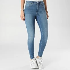 Promo ✨ Jean Skinny Femme Royal Bleu Denim de Only 🎉