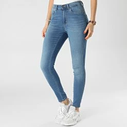 Promo ✨ Jean Skinny Femme Royal Bleu Denim de Only 🎉 -Promos Only Boutique only 300261 15229831 LMBD 20220131T155743 03