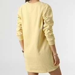 Remise 👏 Robe Sweat Crewneck Femme Paris Jaune de Only ⌛ 7 Remise 👏 Robe Sweat Crewneck Femme Paris Jaune de Only ⌛ -Promos Only Boutique only 300314 15253928 STRAW PARIS EMB 20220201T161729 04