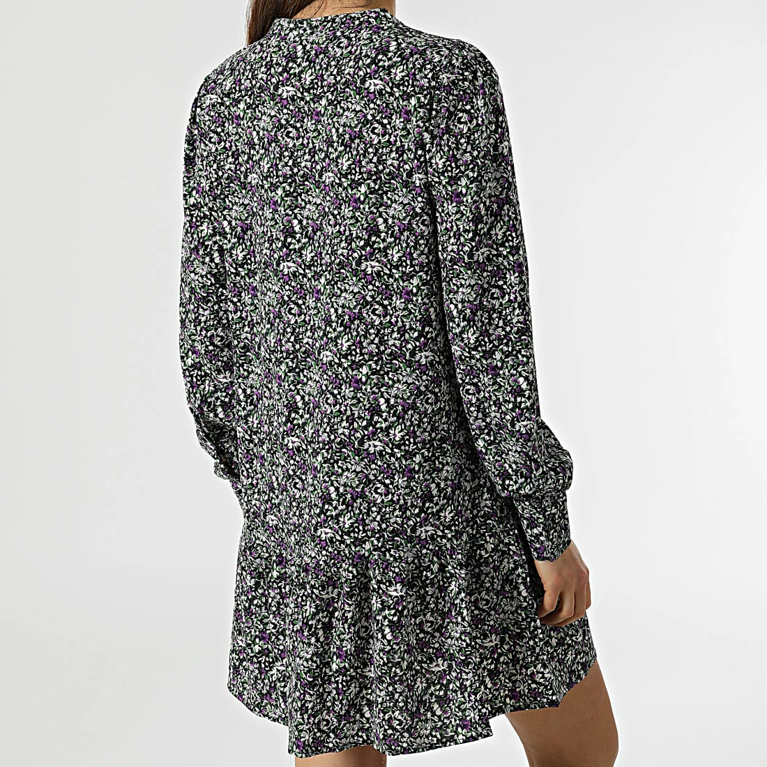 Top 10 ⌛ Robe Manches Longues Femme Piper Noir Vert Floral de Only ✔️ 4 Top 10 ⌛ Robe Manches Longues Femme Piper Noir Vert Floral de Only ✔️ – Image 4