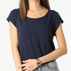 Promo 🤩 Top Femme Top Bleu Marine de Only 🔔