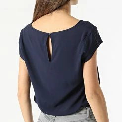 Promo 🤩 Top Femme Top Bleu Marine de Only 🔔 -Promos Only Boutique only 301414 15248543 NIGHT SKY 20220201T164309 04