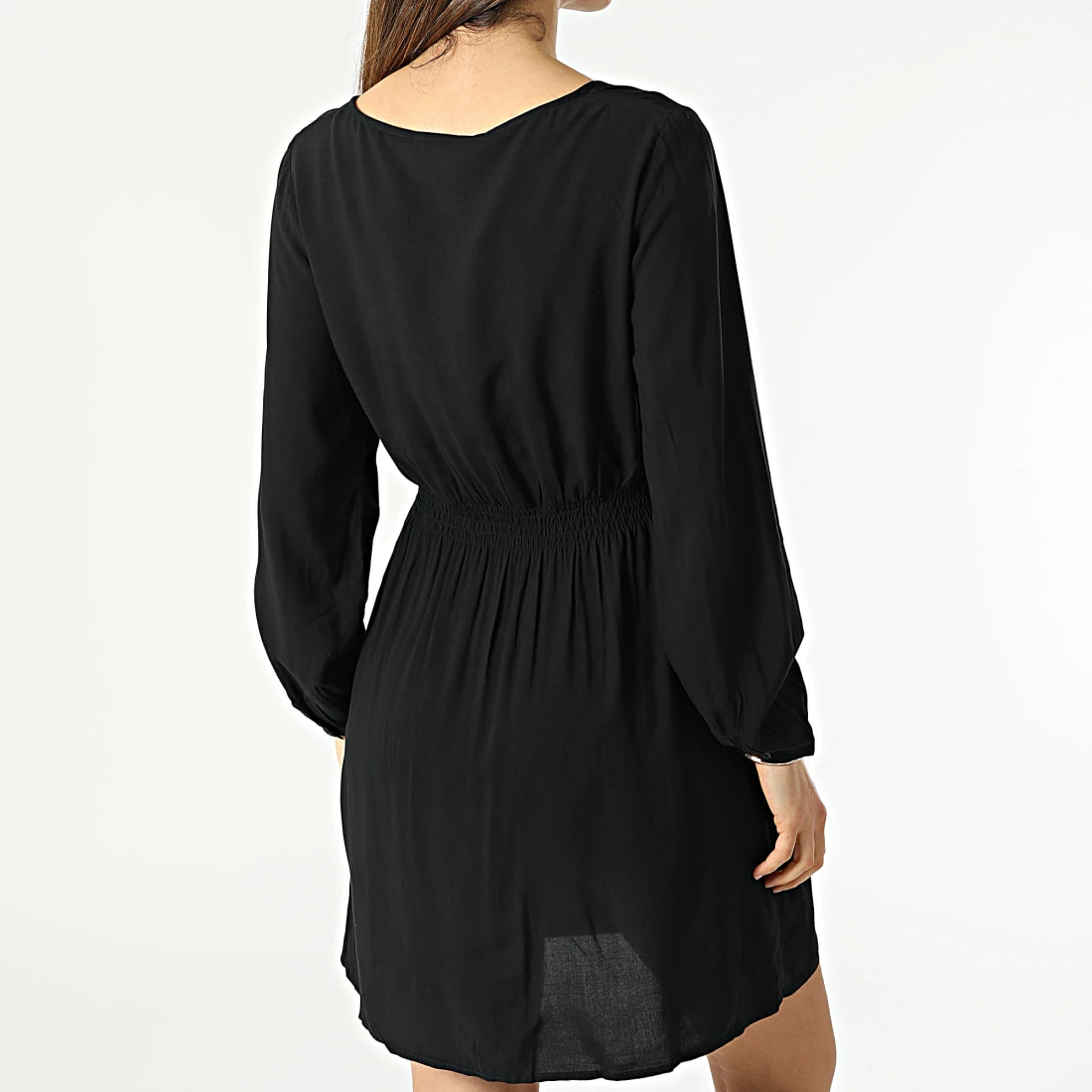 Meilleure vente 🛒 Robe Manches Longues Femme Ellis Noir de Only 😍 4 Meilleure vente 🛒 Robe Manches Longues Femme Ellis Noir de Only 😍 – Image 4