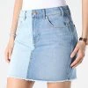 Nouveau 🛒 Jupe Jean Femme Lyanna Bleu Wash de Only ⌛