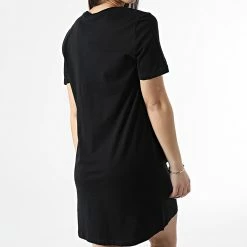 Le moins cher 🎉 Robe Tee 👚 Shirt Femme May Noir de Only 🔥 -Promos Only Boutique only 305448 15233271 BLACK 20220309T150821 04