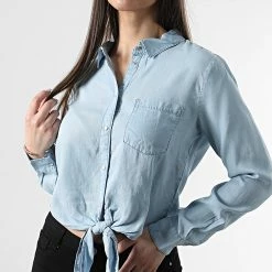 Top 10 🛒 Chemise Manches Longues Femme Jasper Bleu Wash de Only 🔔