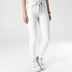 Top 10 👏 Jean Skinny Femme Royal Bleu Wash de Only ⭐ 6 Top 10 👏 Jean Skinny Femme Royal Bleu Wash de Only ⭐ -Promos Only Boutique only 305454 15243175 LIGHT BLUE DENIM 20220223T153016 03