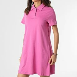 Grosses soldes 😍 Robe Polo Femme Fenja Rose de Only 💯 6 Grosses soldes 😍 Robe Polo Femme Fenja Rose de Only 💯 -Promos Only Boutique only 308506 15257523 SUPER PINK 20220325T093538 03
