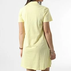 Le moins cher 😉 Robe Polo Femme Fenja Jaune de Only ✨ -Promos Only Boutique only 308512 15257523 LEMON MERRINGUE 20220310T160906 04