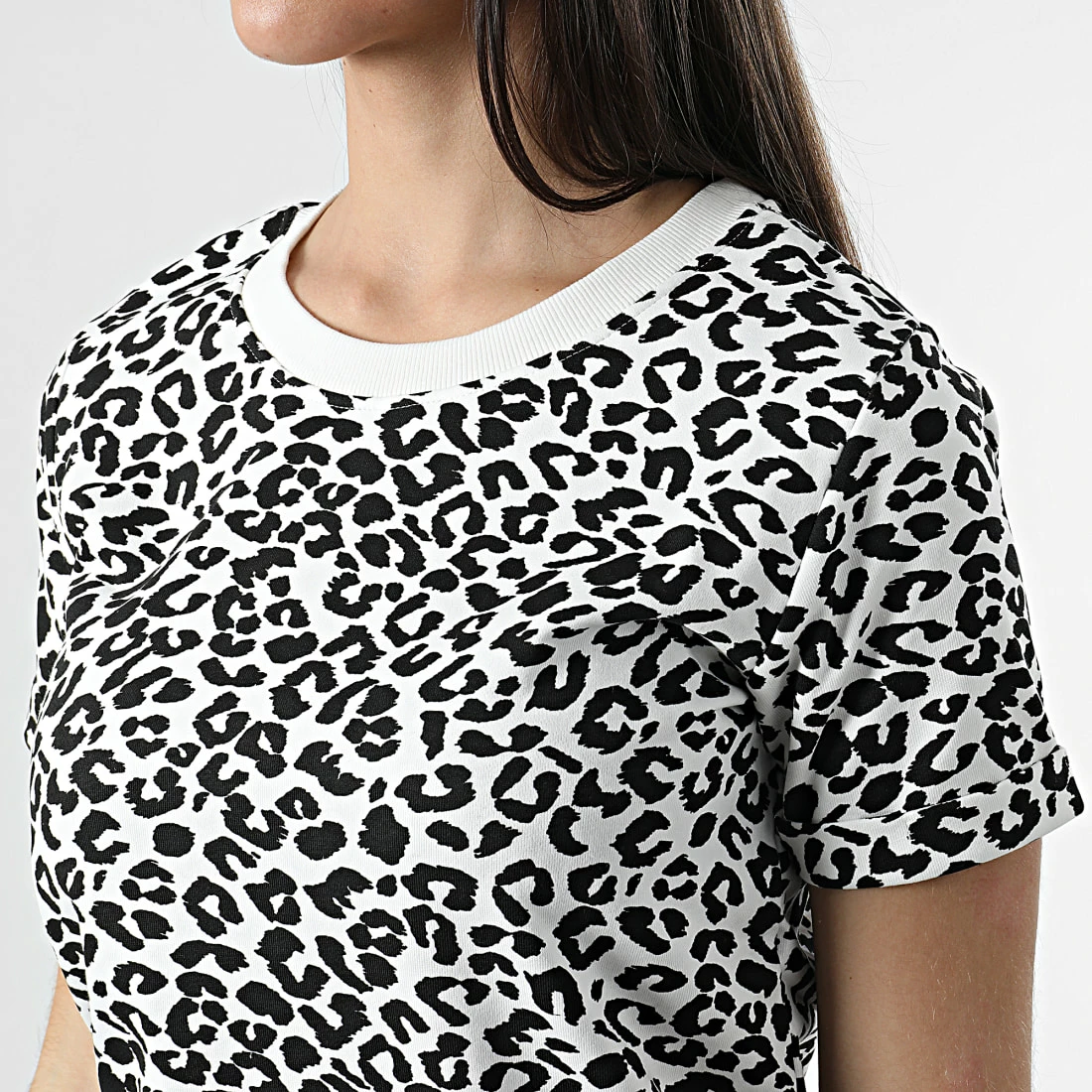 Vente flash 😍 Robe Femme Ivy Blanc Léopard de Only ❤️ 2 Vente flash 😍 Robe Femme Ivy Blanc Léopard de Only ❤️ – Image 2