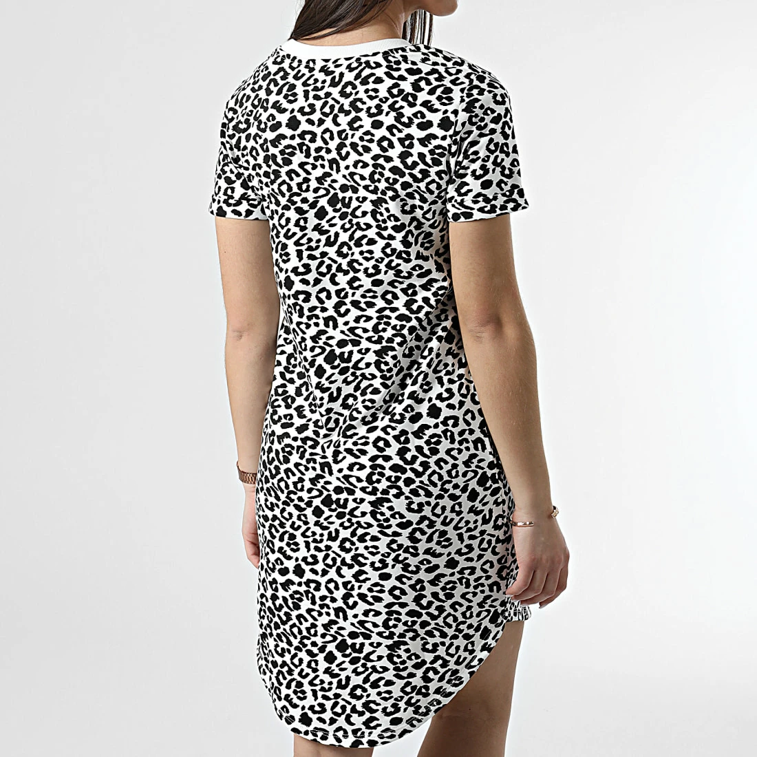 Vente flash 😍 Robe Femme Ivy Blanc Léopard de Only ❤️ 4 Vente flash 😍 Robe Femme Ivy Blanc Léopard de Only ❤️ – Image 4