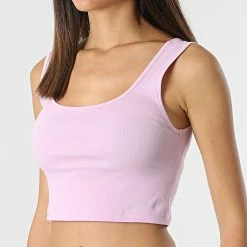 Coupon 🔔 Débardeur Femme Crop Kira Lilas de Only 👏 -Promos Only Boutique only 309536 15240303 ORCHID BOUQUET 20220330T140536 03