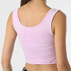 Coupon 🔔 Débardeur Femme Crop Kira Lilas de Only 👏 -Promos Only Boutique only 309536 15240303 ORCHID BOUQUET 20220330T140538 04