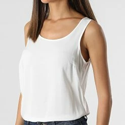 Coupon 🤩 Top Femme Nova Life Blanc de Only 🧨 -Promos Only Boutique only 309548 15222168 CLOUD DANCER 20220329T160013 03