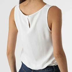 Coupon 🤩 Top Femme Nova Life Blanc de Only 🧨 -Promos Only Boutique only 309548 15222168 CLOUD DANCER 20220329T160014 04