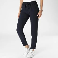 Nouveau ✔️ Pantalon Femme Nova Lux Bleu Marine de Only 👍