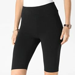 Grosses soldes 😉 Short Jogging Femme Live Love Noir de Only 🔔