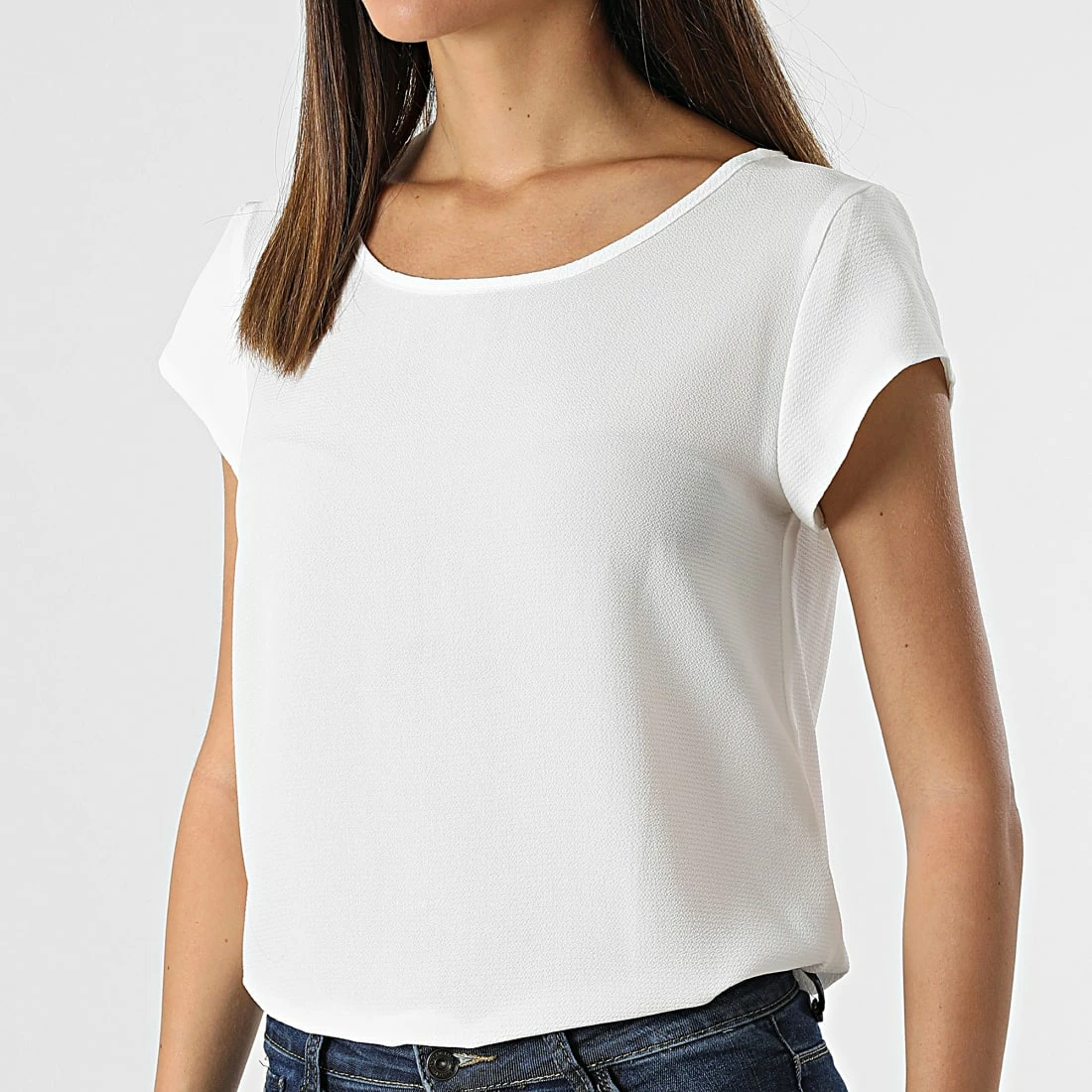 Sortie 💯 Top Femme Nova Lux Blanc de Only 🤩 3 Sortie 💯 Top Femme Nova Lux Blanc de Only 🤩 – Image 3