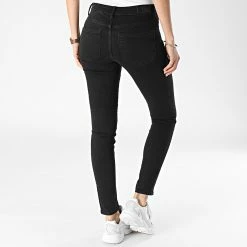 Offres 🛒 Jean Skinny Femme Lanne Noir de Only 🌟 -Promos Only Boutique only 310100 15230042 BLACK 20220408T144644 04