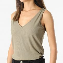 Promo 🔔 Débardeur Femme Marla Vert Kaki de Only ✔️ -Promos Only Boutique only 310264 15257575 MERMAID SILVER 20220330T135555 03