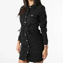 Tout neuf 🧨 Robe Jean Femme Sanna Noir de Only 🧨