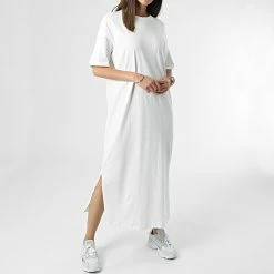 Meilleure affaire 🔥 Robe Femme Oversize Blanc de Only 🥰